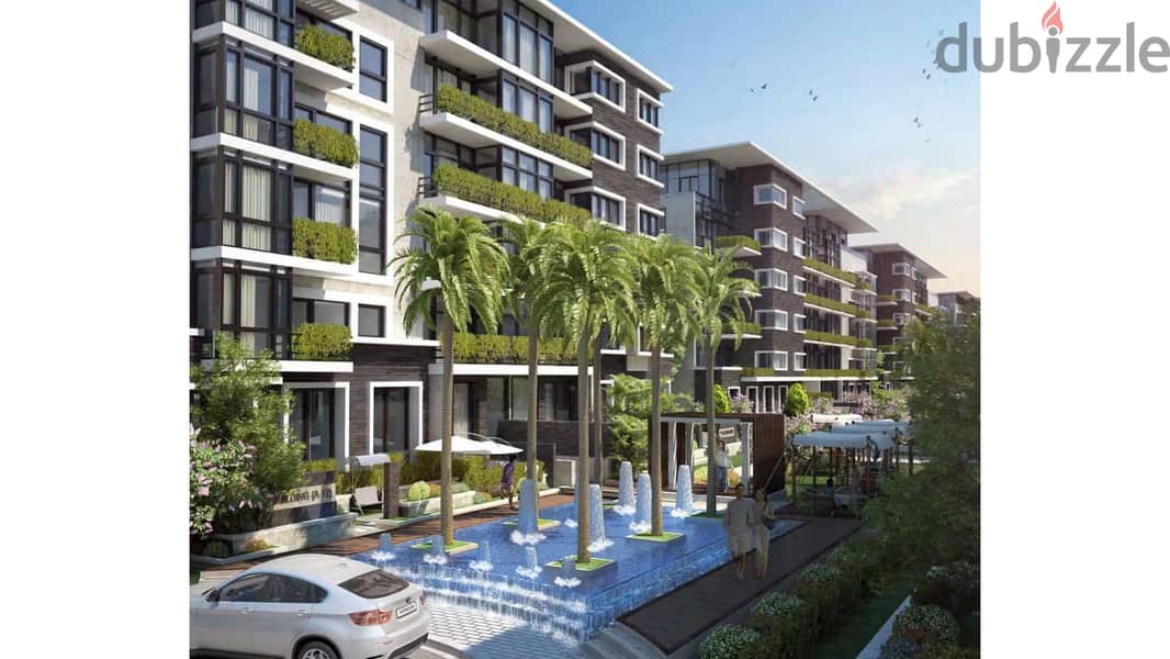 شقة 200متر متشطبة بالكامل للبيع في واتر واي بالتكييفات والمطبخ waterway New Cairo استلام فورى 7