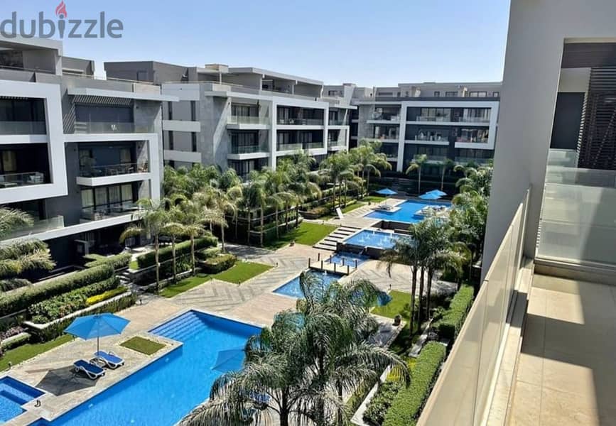 Apartment for immediate sale 160m with a sea view garden finished in installments down payment of 4 million Lavista Patio 7 Fifth Settlement 26