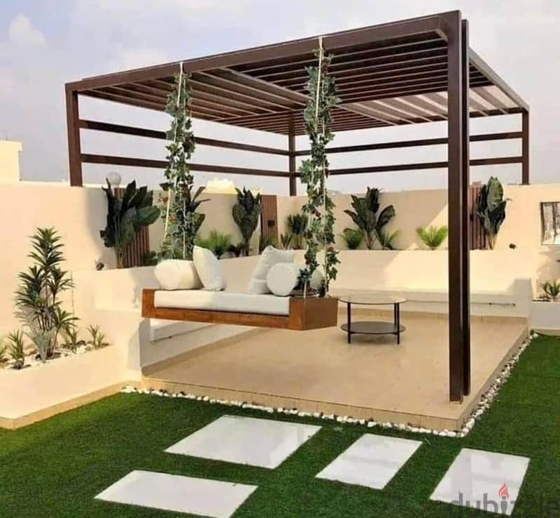 Apartment with garden for sale 3Bdr in installments down payment of million Sarai Mostakbal City next to Madinaty and Mountain View with a 120% discou 6
