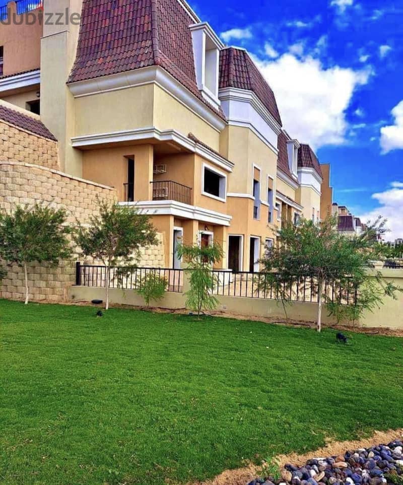 Villa 239 m for sale in installments down payment of 1.5 million in Sarai Mostakbal City next to Madinaty and Mountain View with a 120% discount 2