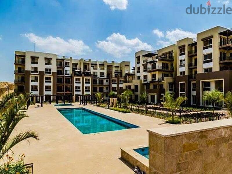 FOR SALE IN UPTOWN CAIRO 2BEDROOMS VIEW POOL 3
