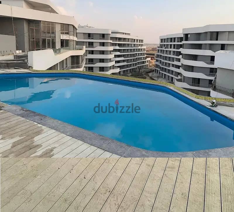 duplex apartment 166m with garden with a 10% down payment and 10years installments in Bloomfields Compound, Mostaqbal City,10% discount 2