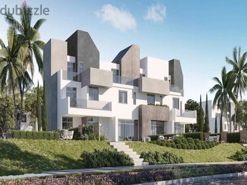 With only 5% down payment, own a duplex with a distinctive garden in the heart of Sheikh Zayed in Rivers Compound | Prime Location 8