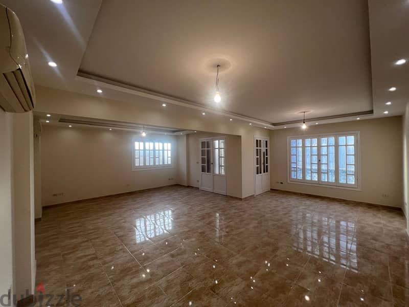 apartment 3bedrooms for rent semi furnished in Nasr city 1