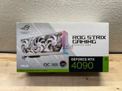 ASUS ROG STRIX RTX 4090 24GB White OC GPU New Sealed In Hand