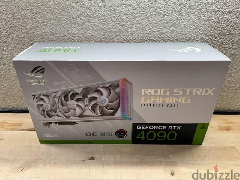 ASUS ROG STRIX RTX 4090 24GB White OC GPU New Sealed In Hand 2