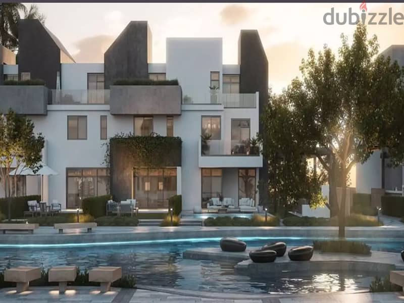 Duplex with roof in an excellent location in Sheikh Zayed in Rivers Compound 5% down payment only Installments over the longest payment plan 9