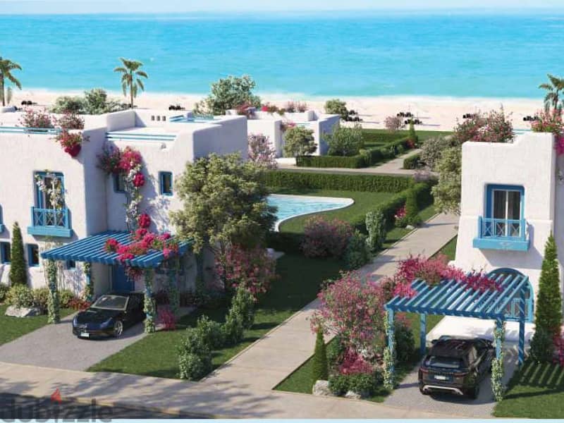 Own a fully finished villa in the North Coast with only 5% down payment overlooking the sea in Mountain View | plage | 3