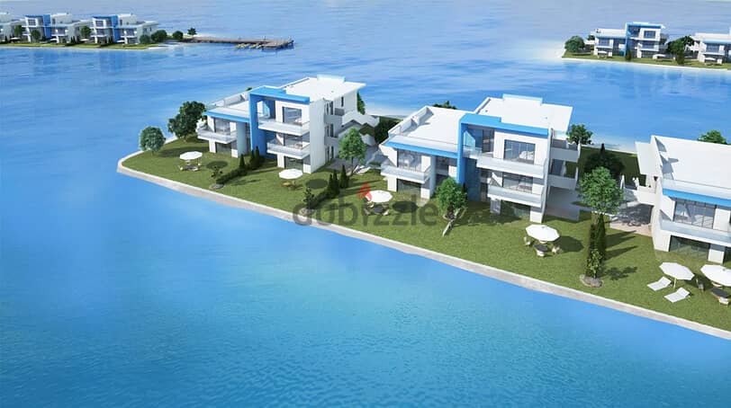 The longest installments on the coast, a chalet directly on the sea, developed by Fouka Bay Misr 1