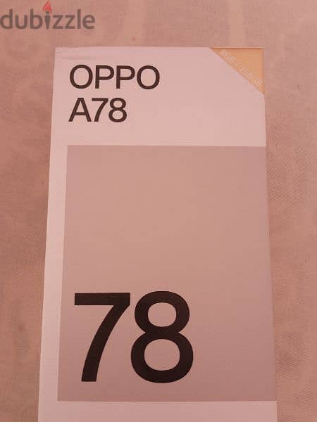 OppO a78 2