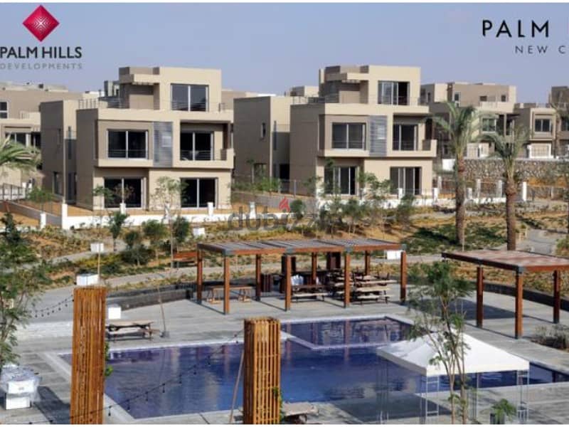 apartment for sale in palm hills new cairo compound ready to move 184 m duple view 1
