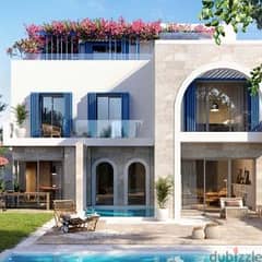 Townhouse for sale in Naia Bay Ras El Hekma North coast on 9 years installments 0