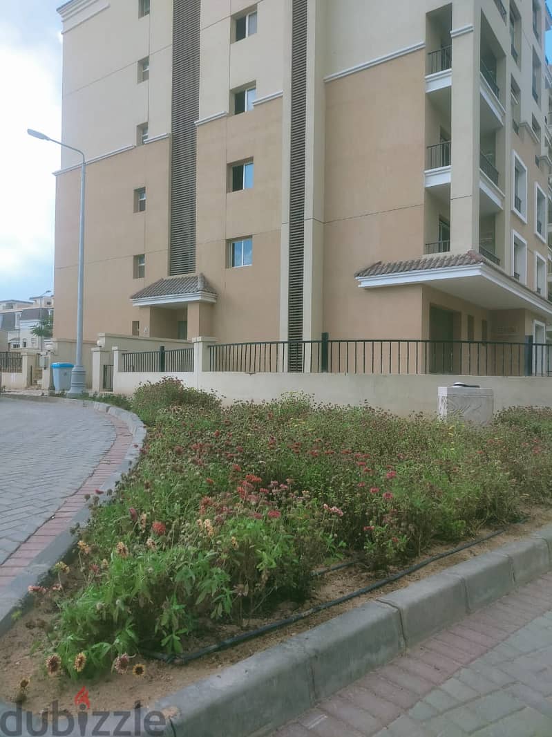 Apartment for sale in front of Madinaty Luqta, with a down payment of 900,000 and the rest in installments over 8 years, inside Sarai Compound 3