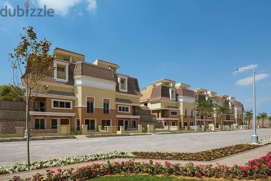 Apartment for sale with a private garden in front of Madinaty Villas, with a down payment of 1,100,000 9