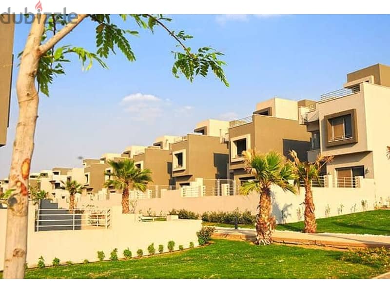 Large area ground floor apartment with garden for sale with immediate delivery in Palm Hills New Cairo 8