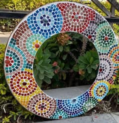 hand made Mosaic mirror