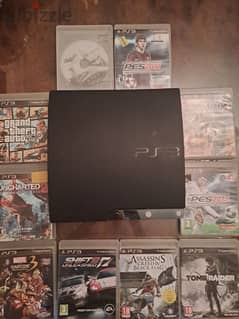 ps3 with 10 games