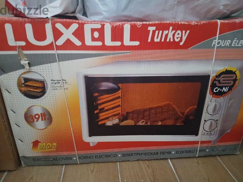 فرن تركي جديد بالكرتونه لم يستخدم Luxell 0