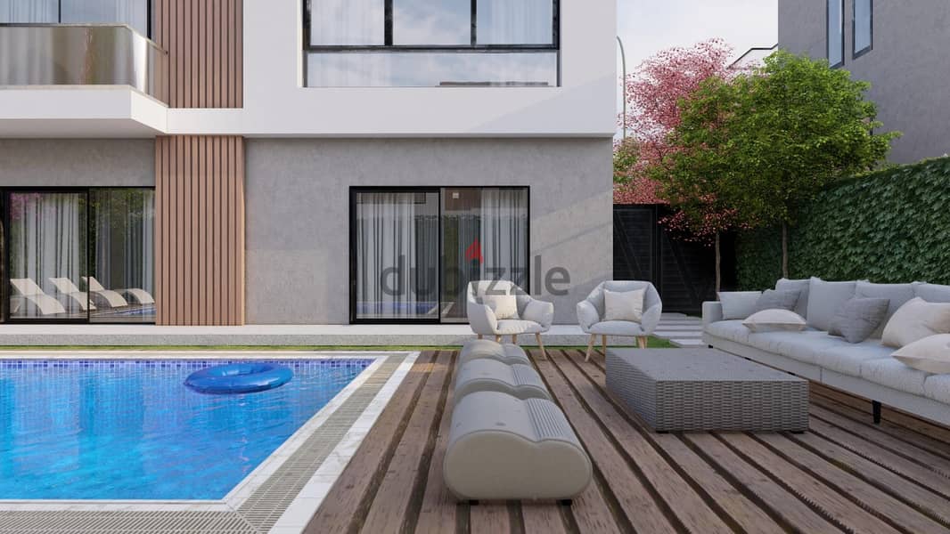 Competitive price - great location - comfortable installments for a villa in Sheikh Zayed, Sun Square Compound 14