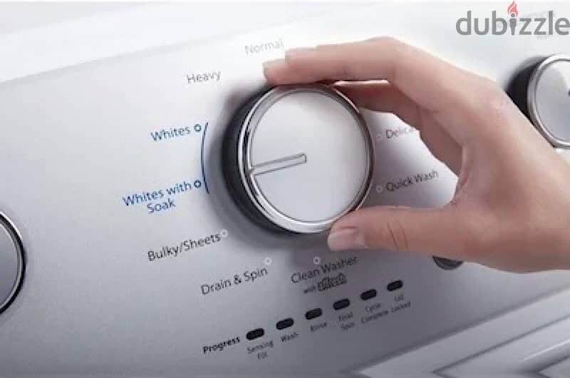 Whirlpool American washing machine new غسالة ماركت ويربول وارد امريكا 5