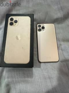 iphone 11 pro gold 64 giga with box