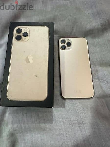 iphone 11 pro gold 64 giga with box 2