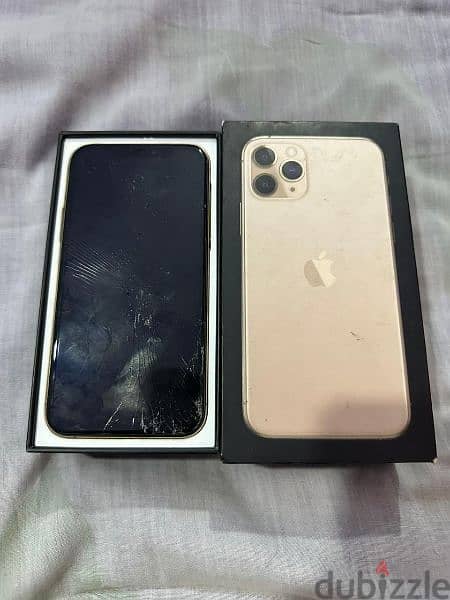 iphone 11 pro gold 64 giga with box 3