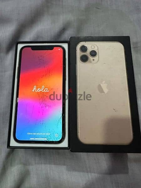 iphone 11 pro gold 64 giga with box 4