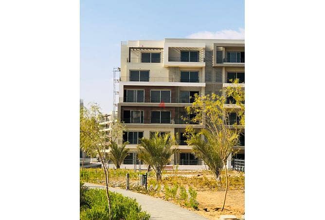 apartment in palm hills new cairo with garden with less down payment in very prime location 1