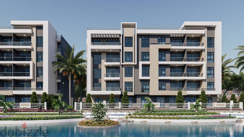 Own at the best price with a 10% down payment a 3-bedroom apartment next to Al Ahly Club - Isola Compound 1