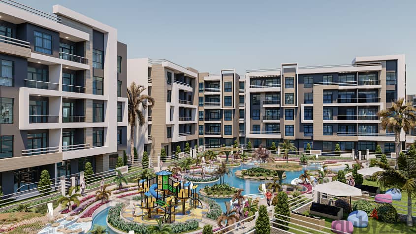 Own at the best price with a 10% down payment a 3-bedroom apartment next to Al Ahly Club - Isola Compound 2