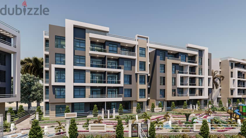 Own at the best price with a 10% down payment a 3-bedroom apartment next to Al Ahly Club - Isola Compound 4