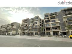 Apartment with private garden for sale with the best location in New Cairo and the largest open view and landscape