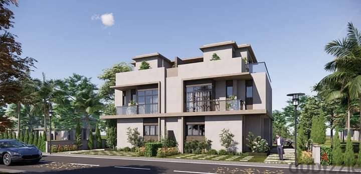 sky villa  by roof   212 m for sale in Bosco city 2