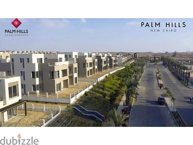 Apartment for sale with private garden , Ready to move with the lowest down payment in Palm Hills 5