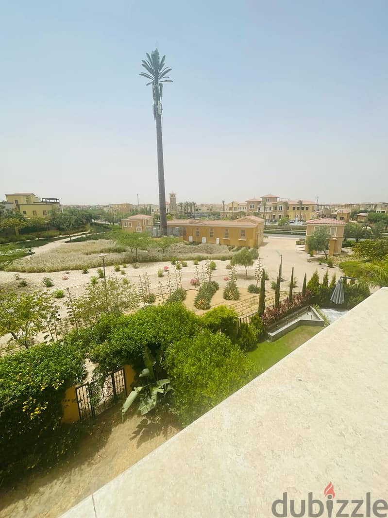 lowest price semi furnished villa with appliances rent Mivida new cairo 8