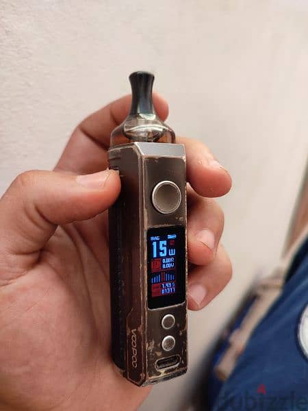 VooPoo drag s, 2 tanks mtl & dl, 2 coils, 3 juice, box, cable & cover 8