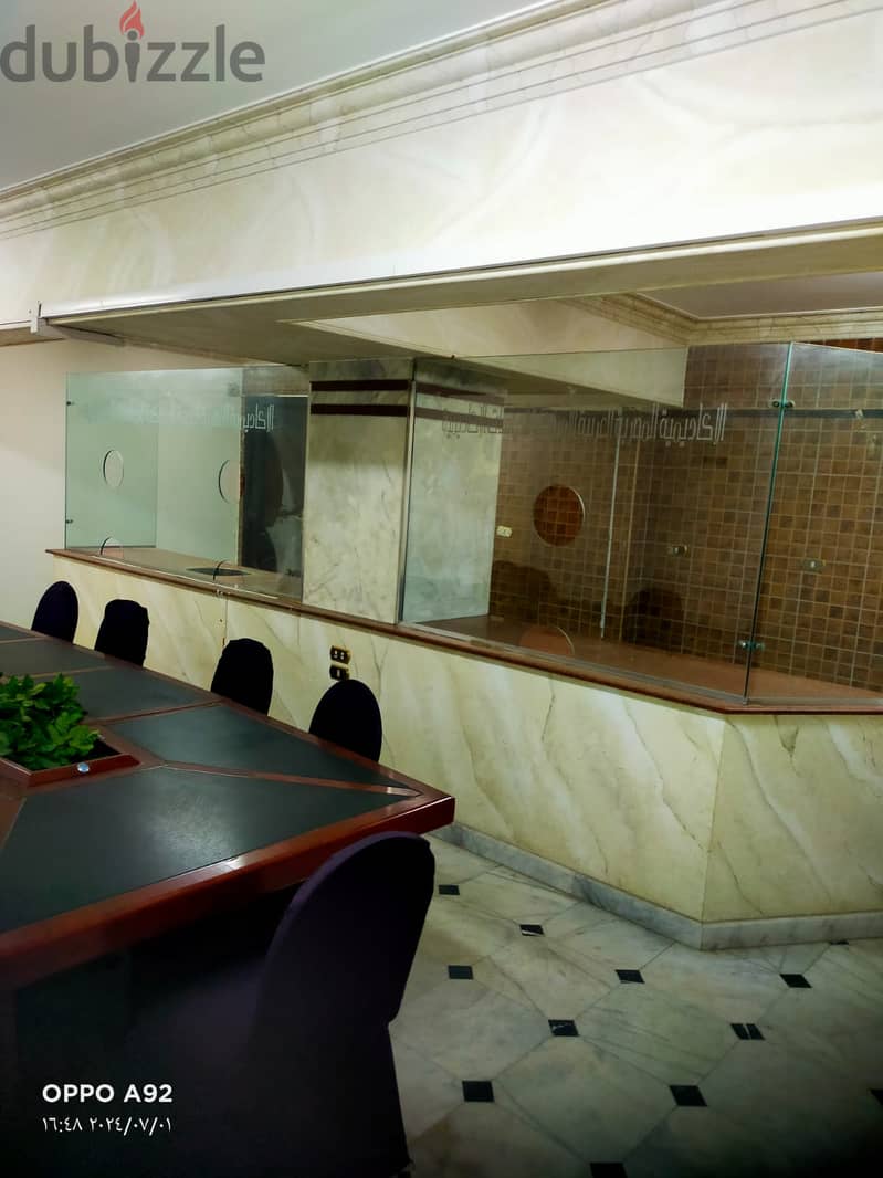 مكتب للايجار مفروش في شيراتون المطار في  مربعات الوزراء 13