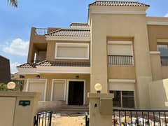 s villa  garden in sarai compound ready to move fully finished