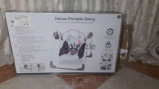 Deluxe portable swing