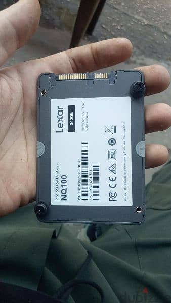 lexar SSD drive 240 gb (and ) rayzen ram 8 gigabyte for sale 2