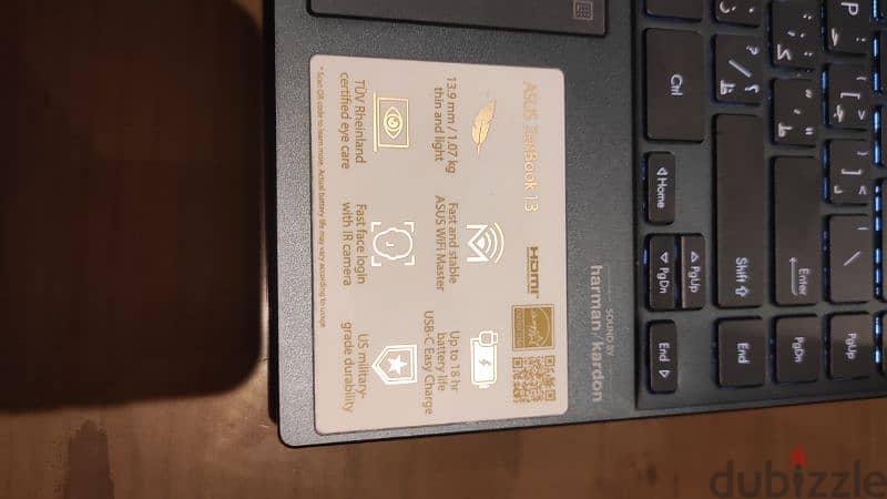 Asus Zenbook ux325 core i7 11700k 6