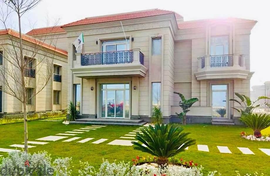فيلا للبيع أستلام فوري تشطيب كامل ع السكن في زاهية المنصورة الجديدة | Villa For Sale Ready To Move Fully Finished in Zahya New Mansoura 0