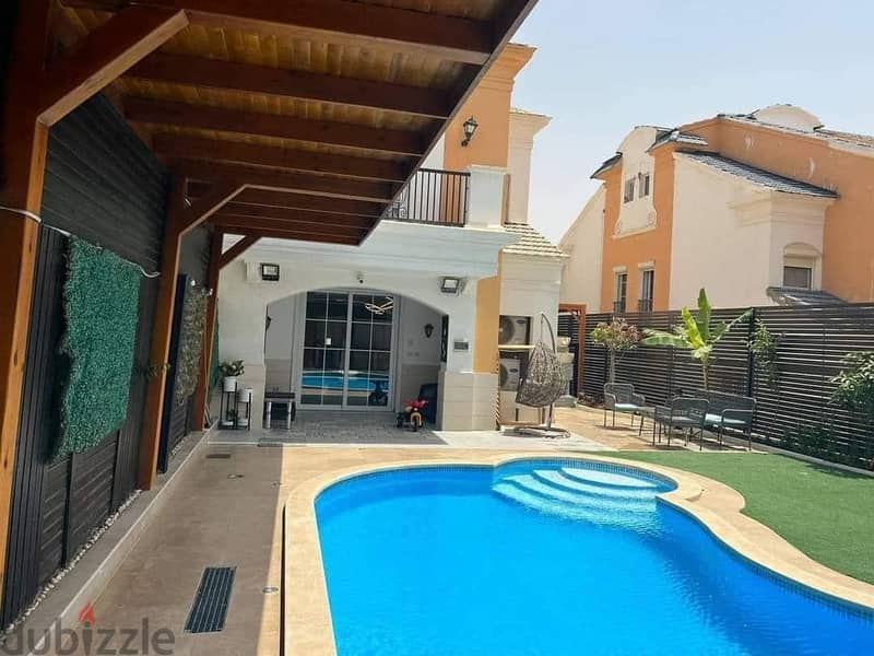 Villa For Sale Ready To Move in Layan Residence New Cairo | فيلا للبيع أستلام فوري ع السكن في ليان التجمع الخامس 0