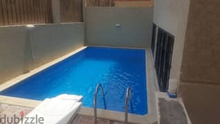 Duplex with swimming pool ultra modern finishing New Cairo from owner