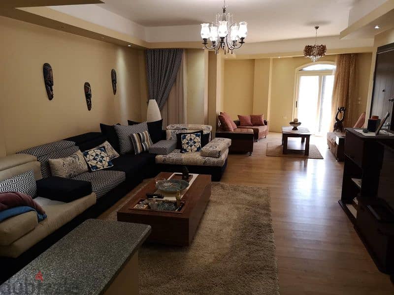 Duplex with swimming pool ultra modern finishing New Cairo from owner 4