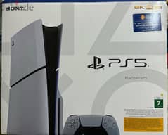 PS 5 slim Console desk 0