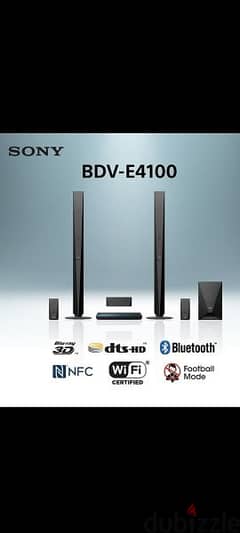 Home theater SONY  3d Blu-ray  E4100