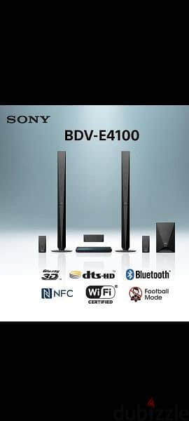 Home theater SONY  3d Blu-ray  E4100 0