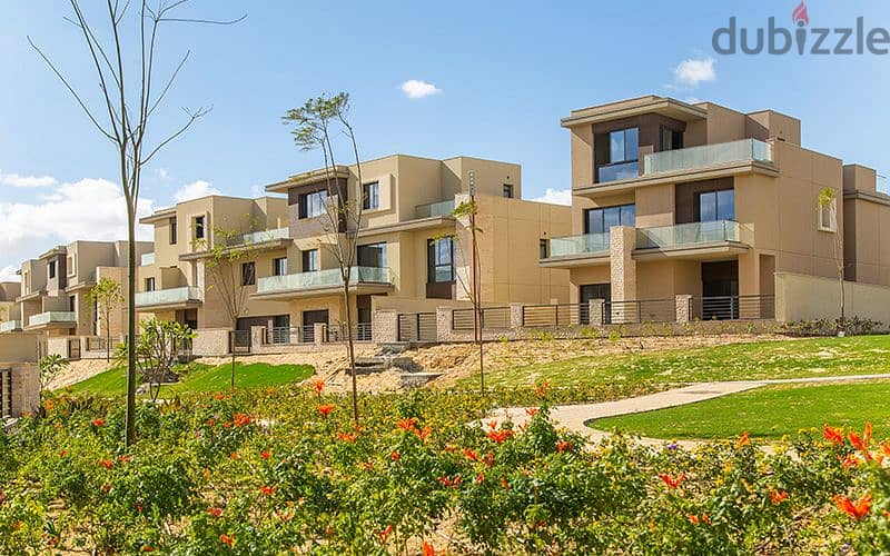 villa for sale in the estate sodic new Zayed October prime location in installment ready to move 1